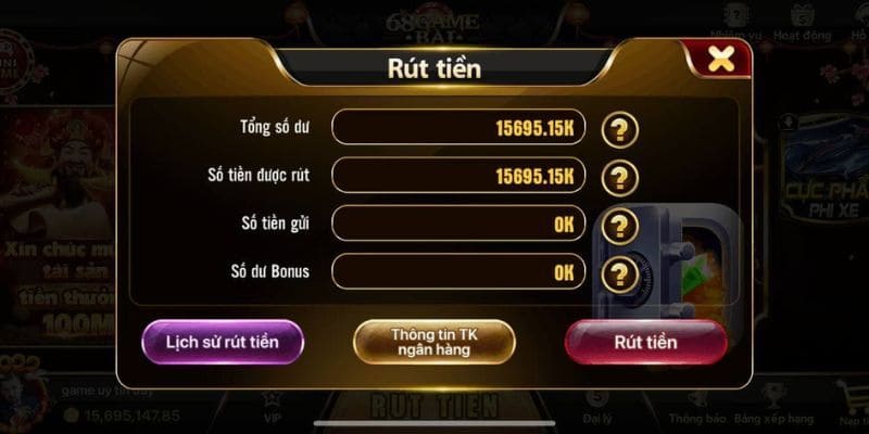 Quy trình rút tiền Eu88 đơn giản và nhanh chóng
